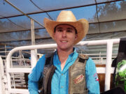Fast times and high scores from slack and the August 3, 2021 performance – Wild Bill Hickok Rodeo – Abilene, Kansas Ross Griffin scored 86 points in the saddle bronc riding to take the lead after the first night of the 75th anniversary of the Wild Bill Hickok Rodeo in Abilene, Kansas.