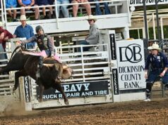 Abilene Rodeo Tickets To Go On Sale June 1 A bull rider competes at the 2025 Wild Bill Hickok Rodeo in Abilene. Tickets go on sale June 1 for this year’s rodeo, which is July 28-31. Photo by Fly Thomas.