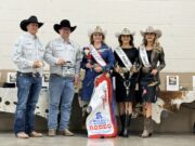 Wild Bill Hickok Rodeo Crowns First Rodeo Queen Since 1981 Sarah Nemechek, in the middle, is crowned the 2026 Miss Wild Bill Hickok Rodeo Queen. It is the first time, since 1981, that the rodeo, which takes place in Abilene, has held a queen pageant. Photo by DeLynn Farson.