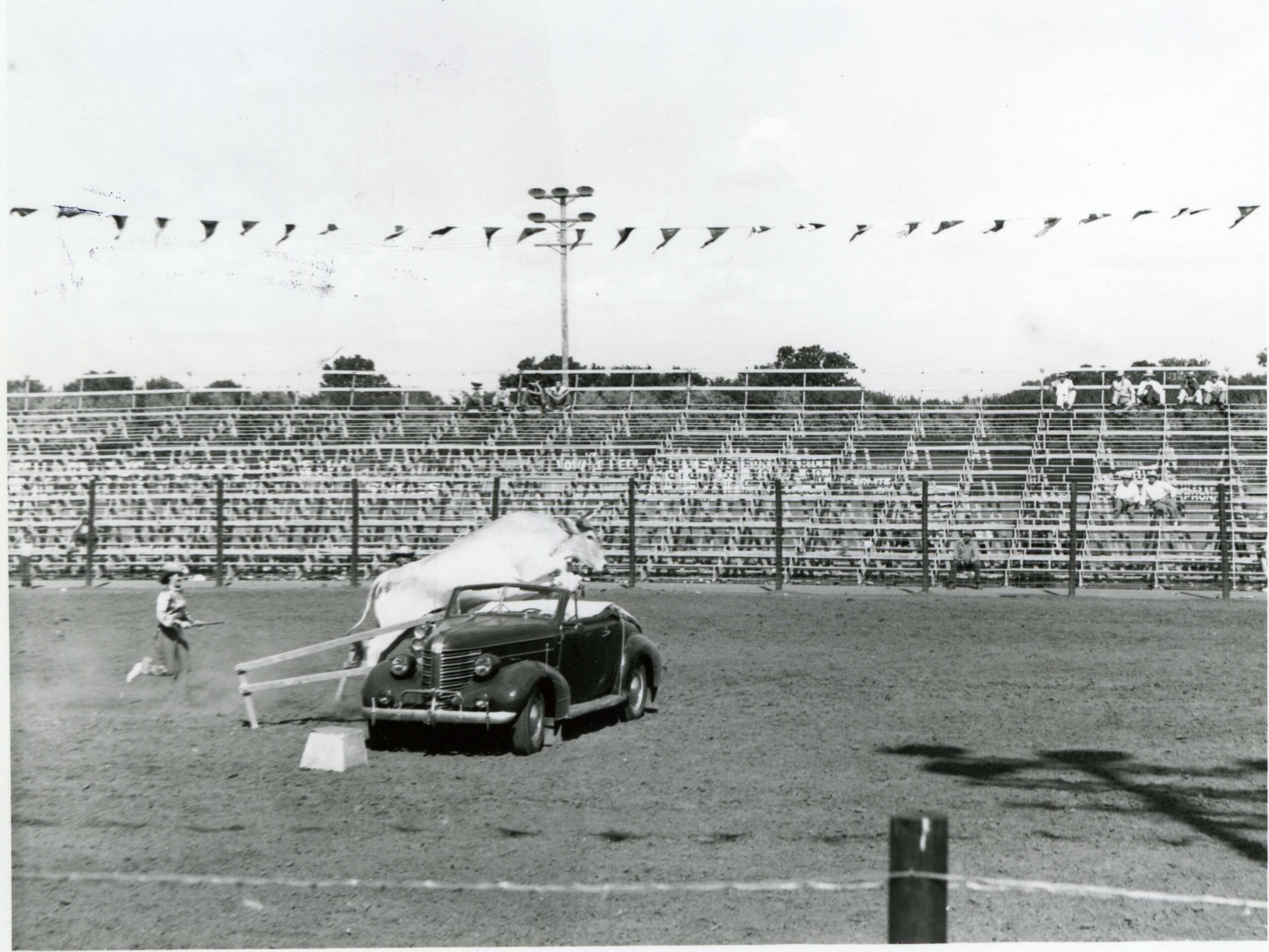 Wild Bill Hickok Rodeo in Abilene in 1940s